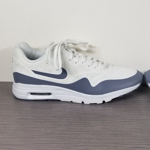 Nike Air Max 1 Ultra Moire, White/Gray, Womens Size 8.5 Left / Size 8 Right - Picture 7 of 16